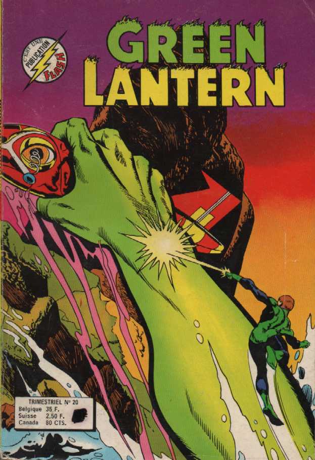 Scan de la Couverture Green Lantern n 20